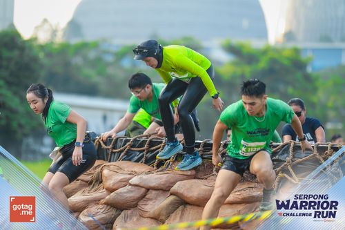 Race photo from SERPONG WARRIOR CHALLENGE RUN
