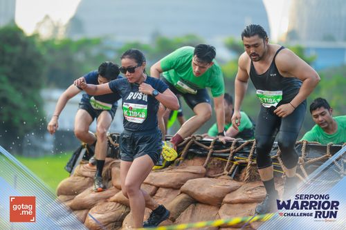 Race photo from SERPONG WARRIOR CHALLENGE RUN
