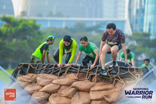 Race photo from SERPONG WARRIOR CHALLENGE RUN