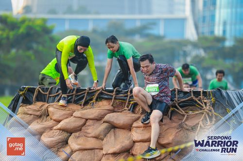 Race photo from SERPONG WARRIOR CHALLENGE RUN