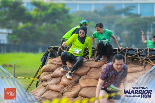 Race photo from SERPONG WARRIOR CHALLENGE RUN