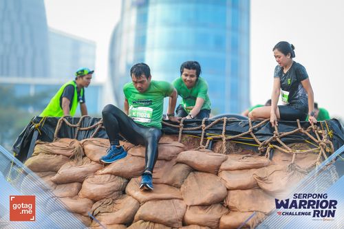 Race photo from SERPONG WARRIOR CHALLENGE RUN