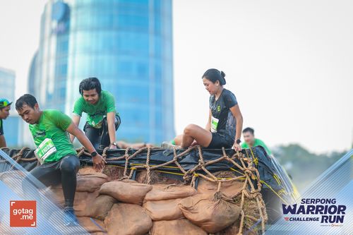 Race photo from SERPONG WARRIOR CHALLENGE RUN