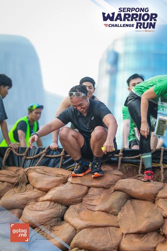 Race photo from SERPONG WARRIOR CHALLENGE RUN