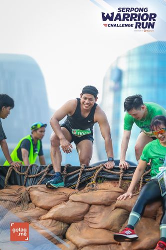 Race photo from SERPONG WARRIOR CHALLENGE RUN