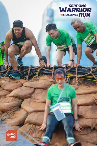 Race photo from SERPONG WARRIOR CHALLENGE RUN