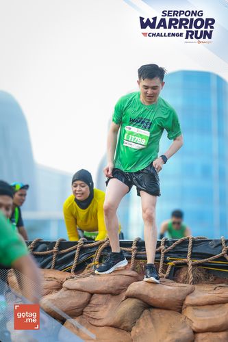 Race photo from SERPONG WARRIOR CHALLENGE RUN