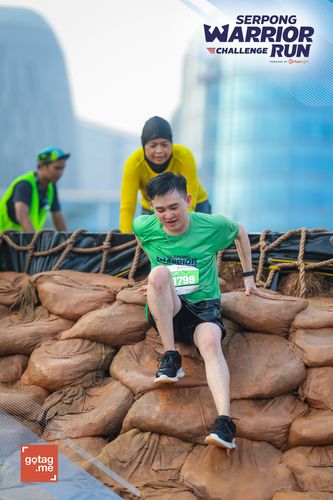 Race photo from SERPONG WARRIOR CHALLENGE RUN