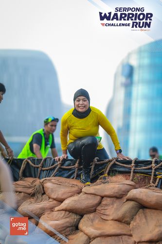 Race photo from SERPONG WARRIOR CHALLENGE RUN
