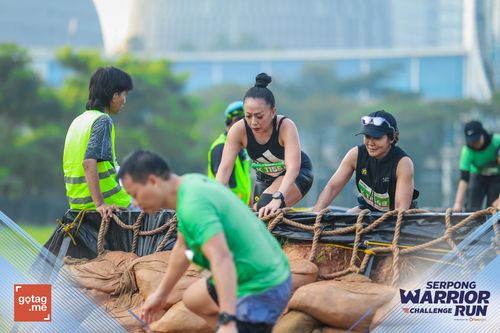 Race photo from SERPONG WARRIOR CHALLENGE RUN