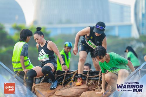 Race photo from SERPONG WARRIOR CHALLENGE RUN