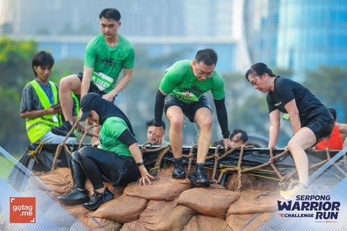 Race photo from SERPONG WARRIOR CHALLENGE RUN