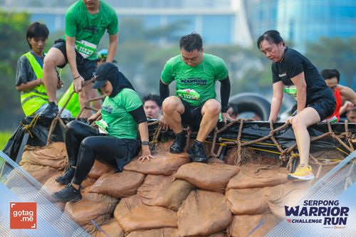Race photo from SERPONG WARRIOR CHALLENGE RUN