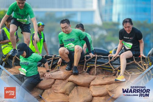 Race photo from SERPONG WARRIOR CHALLENGE RUN