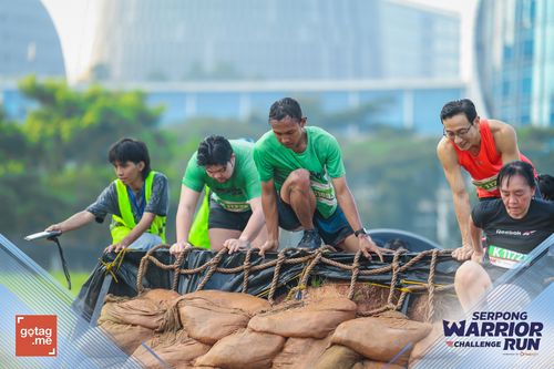 Race photo from SERPONG WARRIOR CHALLENGE RUN