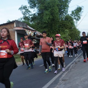 Race photo from KEDIRI HALF MARATHON 2026