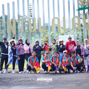 Race photo from BOGORUN 2026