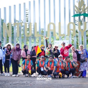 Race photo from BOGORUN 2026