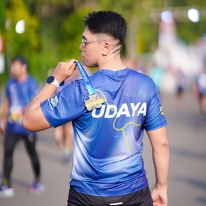 Race photo from BOGORUN 2026