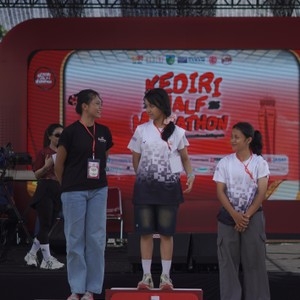 Race photo from KEDIRI HALF MARATHON 2026