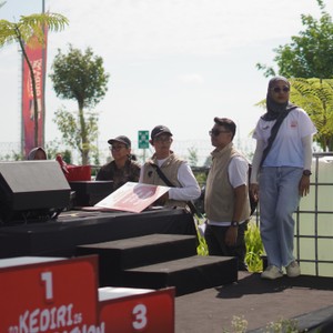 Race photo from KEDIRI HALF MARATHON 2026