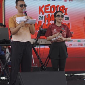 Race photo from KEDIRI HALF MARATHON 2026