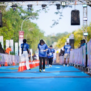 Race photo from BOGORUN 2026