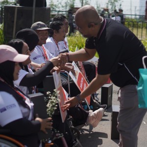Race photo from KEDIRI HALF MARATHON 2026