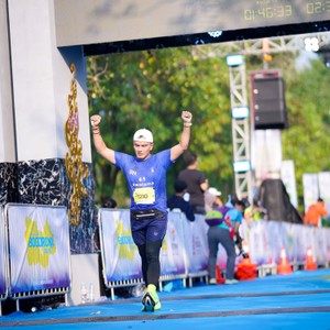Race photo from BOGORUN 2026