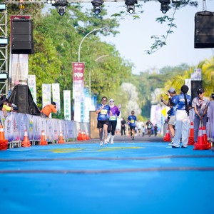 Race photo from BOGORUN 2026