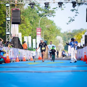 Race photo from BOGORUN 2026