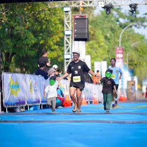 Race photo from BOGORUN 2026