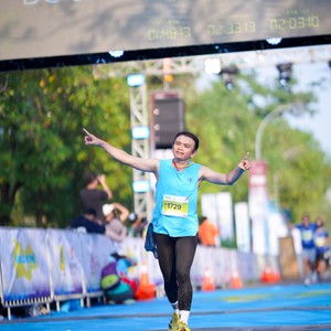 Race photo from BOGORUN 2026