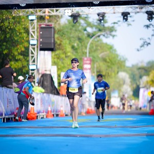 Race photo from BOGORUN 2026