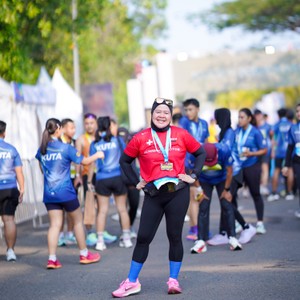 Race photo from BOGORUN 2026