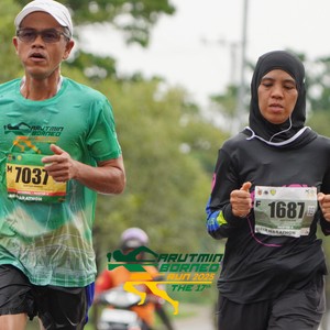 Race photo from ARUTMIN BORNEO RUN 2025