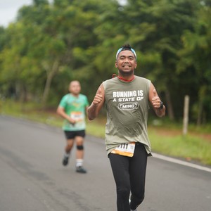 Race photo from ARUTMIN BORNEO RUN 2025