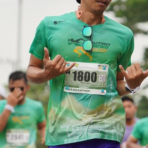 Race photo from ARUTMIN BORNEO RUN 2025