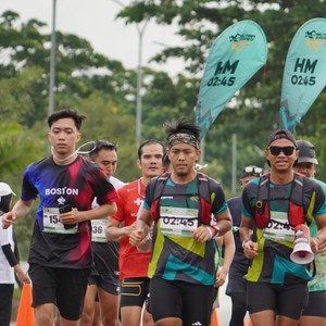 Race photo from ARUTMIN BORNEO RUN 2025