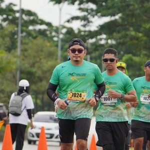 Race photo from ARUTMIN BORNEO RUN 2025