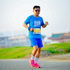 Race photo from YUK TRAVEL RUN