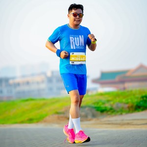Race photo from YUK TRAVEL RUN