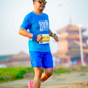 Race photo from YUK TRAVEL RUN