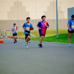 Race photo from YUK TRAVEL RUN
