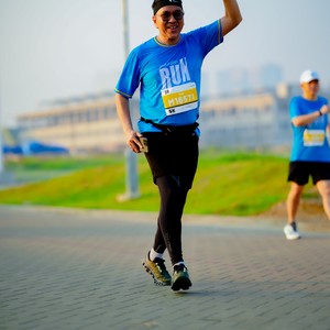 Race photo from YUK TRAVEL RUN