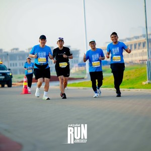 Race photo from YUK TRAVEL RUN