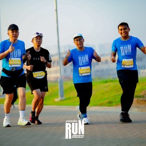 Race photo from YUK TRAVEL RUN
