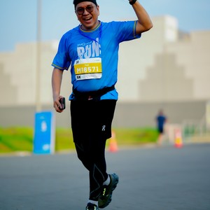 Race photo from YUK TRAVEL RUN