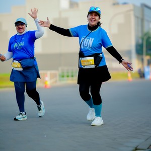 Race photo from YUK TRAVEL RUN
