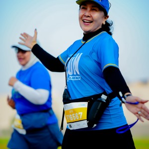 Race photo from YUK TRAVEL RUN